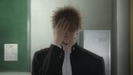 Rintaro, as seen in a gloomy state (Image via CloverWorks)
